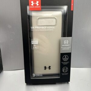 NEW Under Armour Protect Verge Grip CLEAR‎ Case for Samsung Galaxy Note 8 Phone